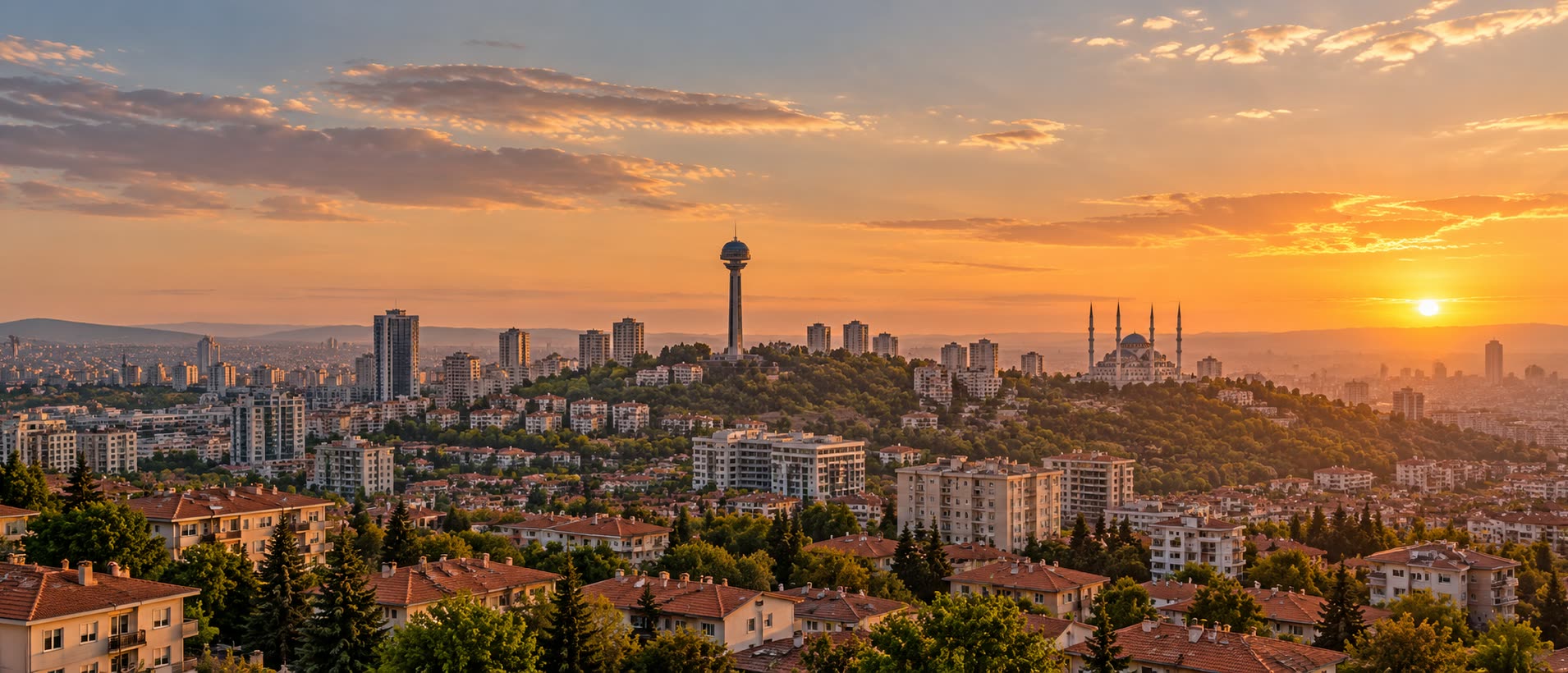 Ankara şehir manzarası